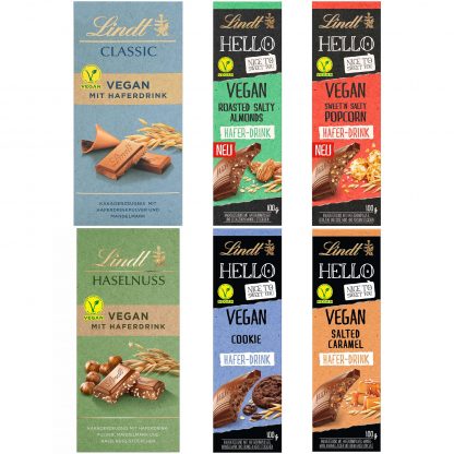 Alternative végane au chocolat Lindt Vegan Mix