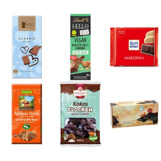 Alternative végane au chocolat Mix n°1