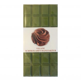 Alternative végane au chocolat blanc matcha