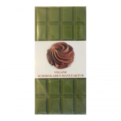 Alternative végane au chocolat blanc matcha