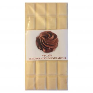 Alternative végane au chocolat blanc salted caramel