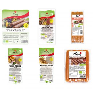 Saucisses véganes Mix
