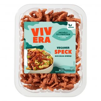 Vivera Veganer Speck aus Soja-Eiweiss