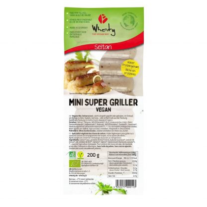 Wheaty Mini Super Griller vegan